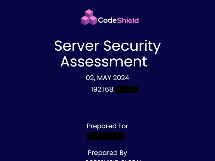 Cover image for Comprehensive Server Security Assessment