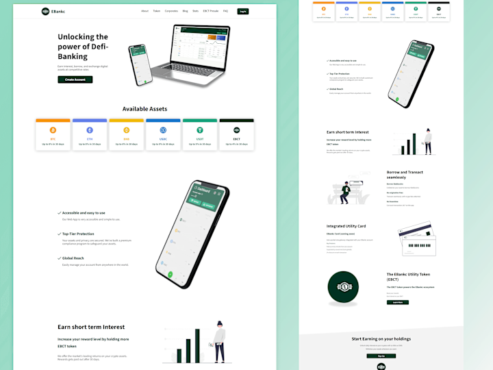 Cover image for Ebankc | DeFi Banking Platform