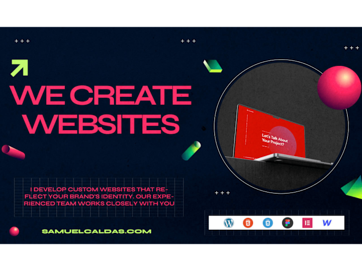 Cover image for Design and Develop a single landing page with Webflow
