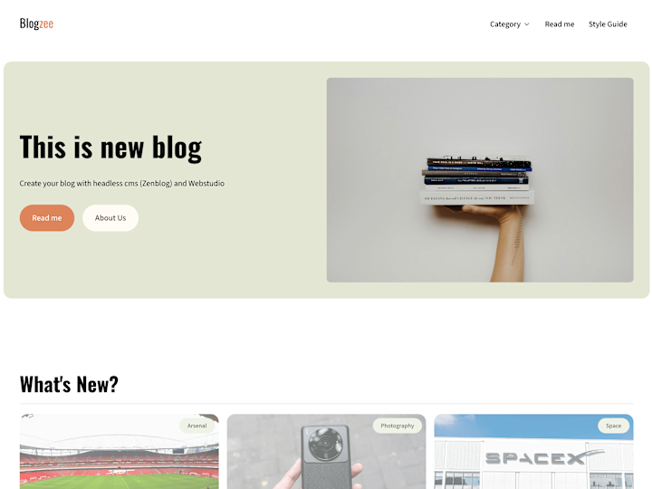 Cover image for Theme Blogzee
