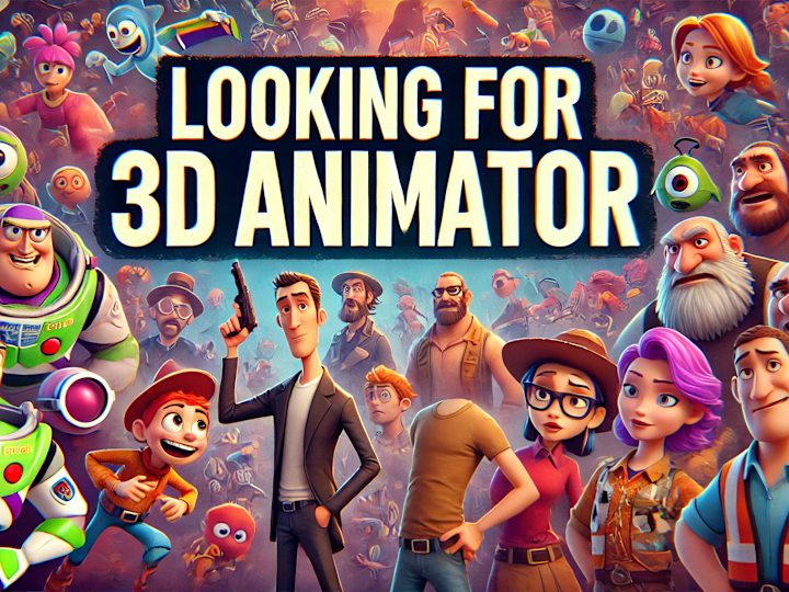 Cover image for 3D Animation video like Pixar or Disney level