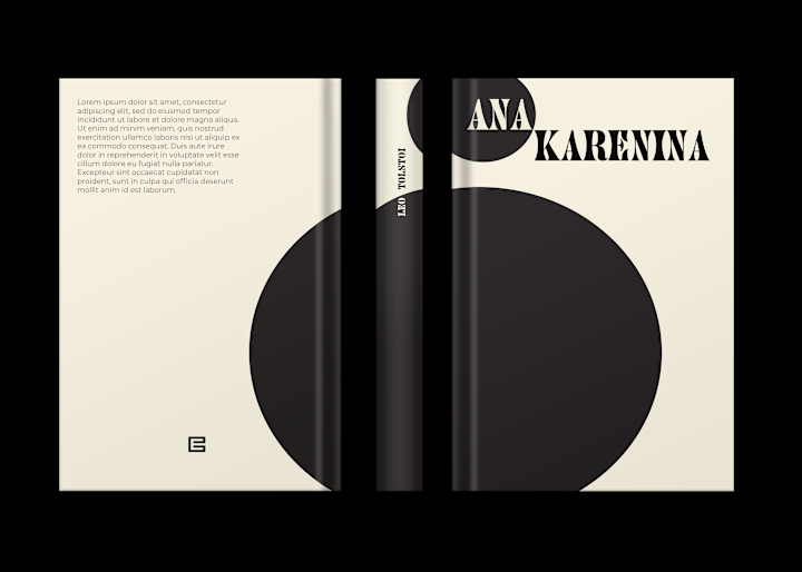 Cover image for ANNA KARENINA BOOK REDESIGN