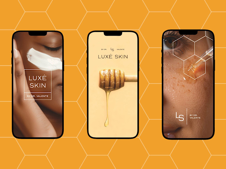 Cover image for Luxé Skin Brand Identity Design