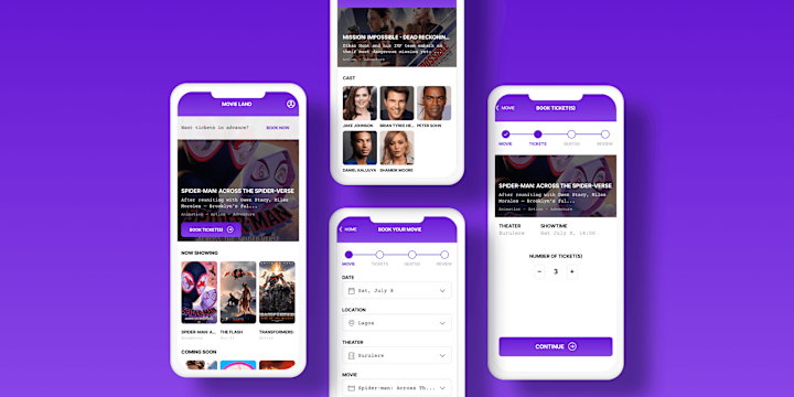 Cover image for Movie Ticketing App