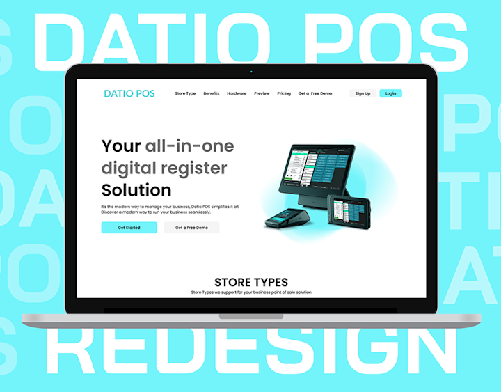 Cover image for POS website Redesign