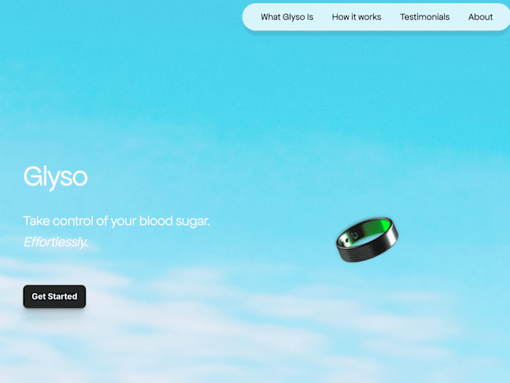 Cover image for Glyso - The Future of Glucose Tracking
