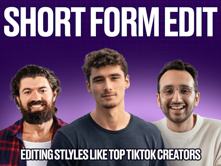 Cover image for Short Form Video Editing