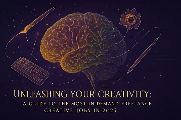 Cover image for Unleashing Your Creativity: A Guide to the Most In-Demand Freelance Creative Jobs in 2025