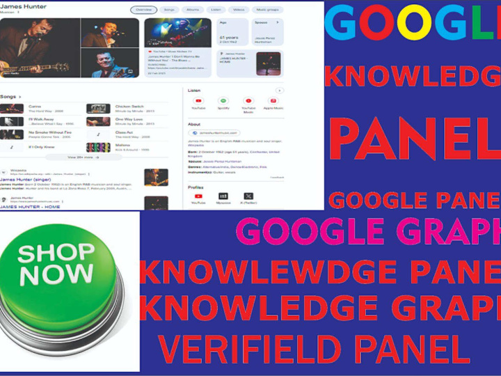 Cover image for I will claim and edit your Google knowledge panel for personal 