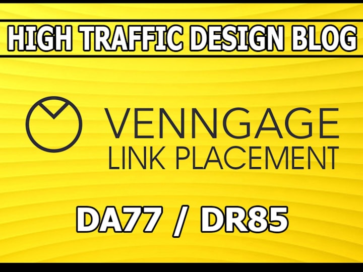 Cover image for Do-follow Link Placement on Venngage design blog 1MM traffic😲