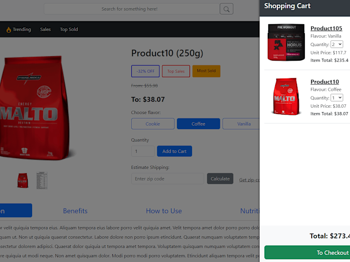 Cover image for Full-Stack E-Commerce