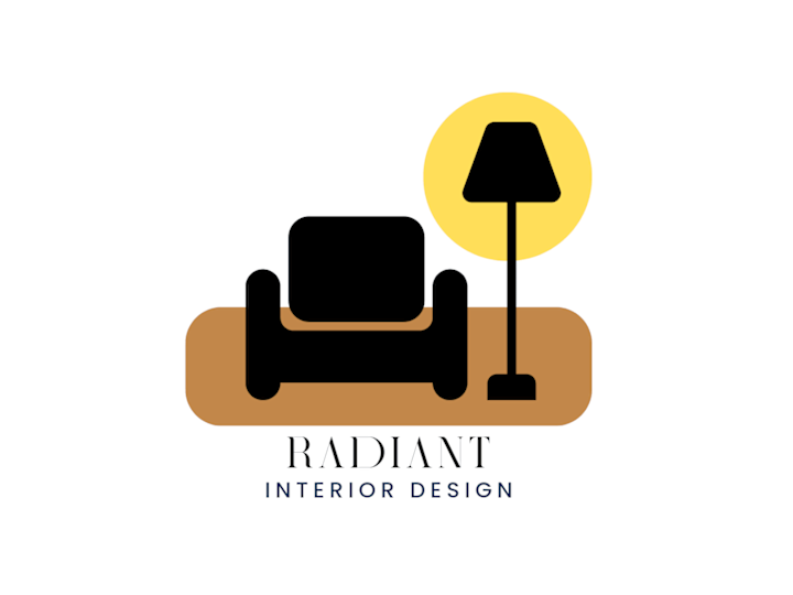 Cover image for Logo design and branding for Radiant interior design 