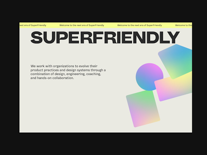 Cover image for SuperFriendly Splash Page Figma to Framer Development