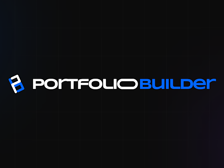 Cover image for Effortlessly build your Portfolio with PortfoliooBuilder