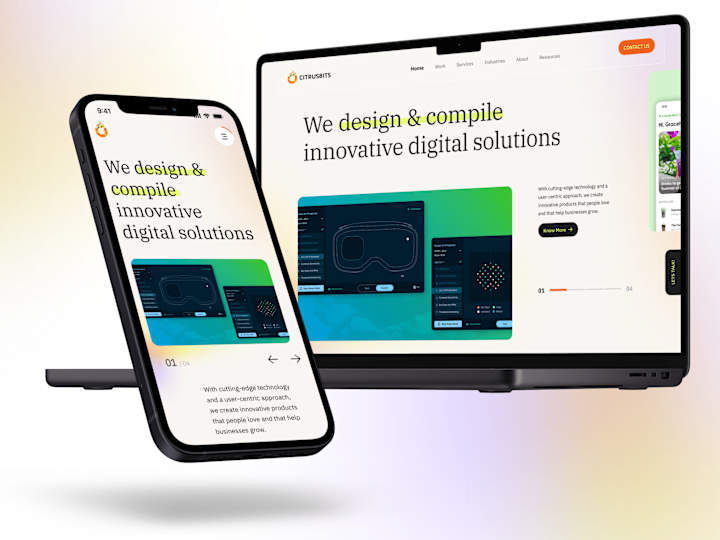 Cover image for Revamping Company Website UI/UX
