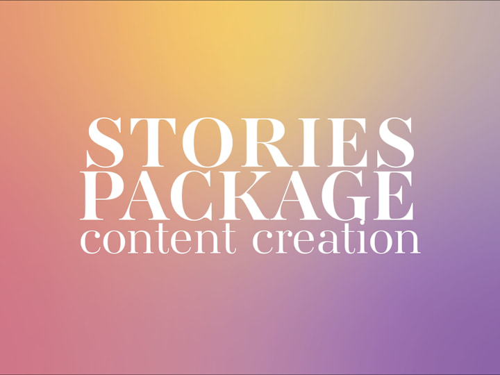 Cover image for Content Creation | Instagram Stories