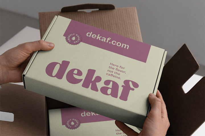 Cover image for Dekaf - Coffee Branding & Packaging