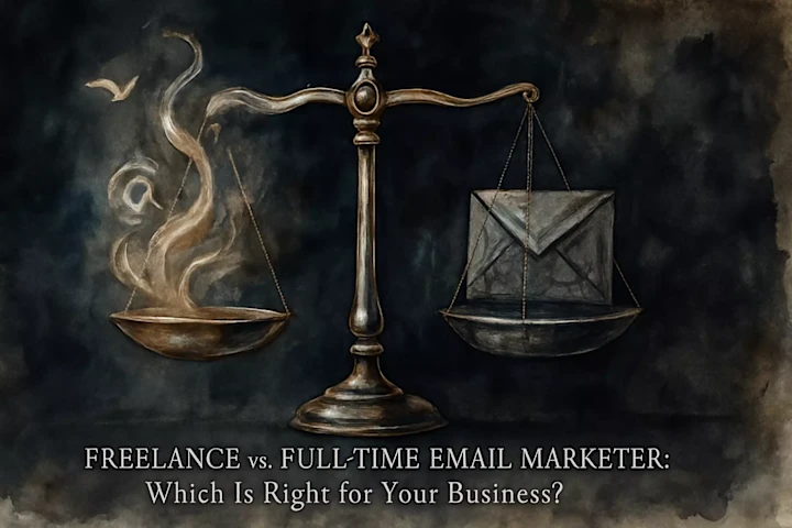 Cover image for Freelance vs. Full-Time Email Marketer: Which Is Right for Your Business?