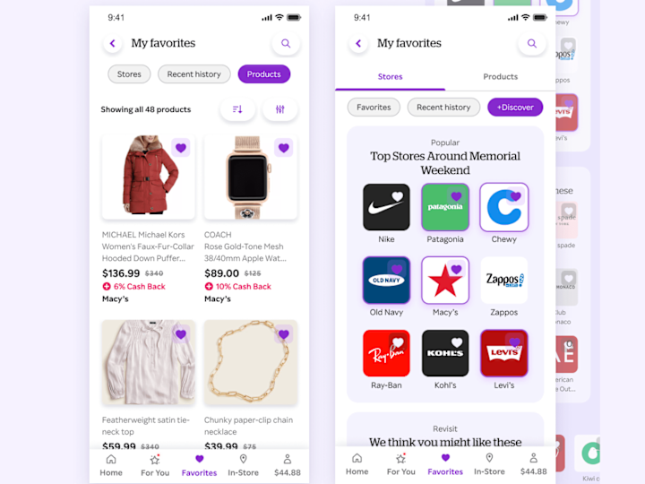 Cover image for Personalization on eComm app