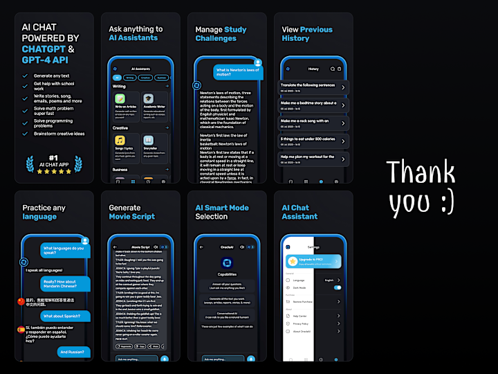Cover image for AI Chat App Store Screenshots