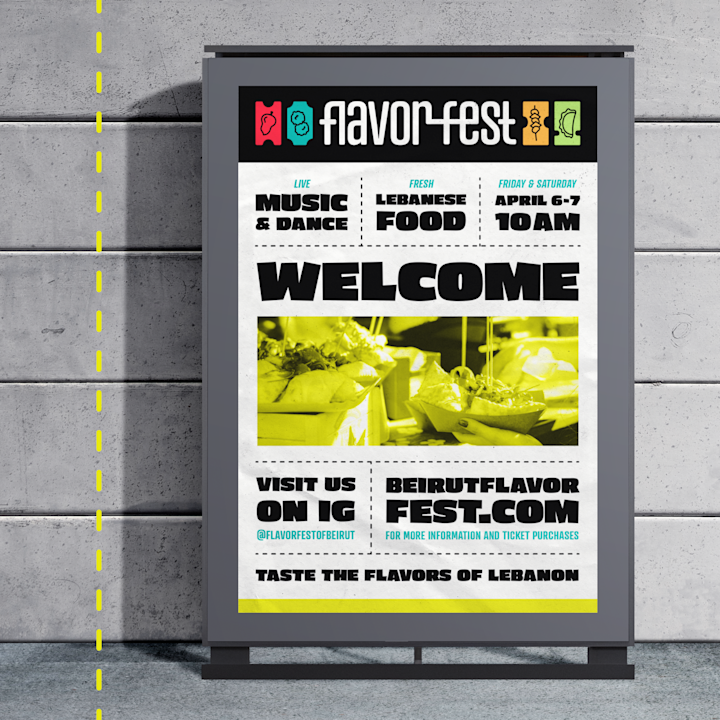 Cover image for Brand Identity Design and Package Design - Flavor Fest