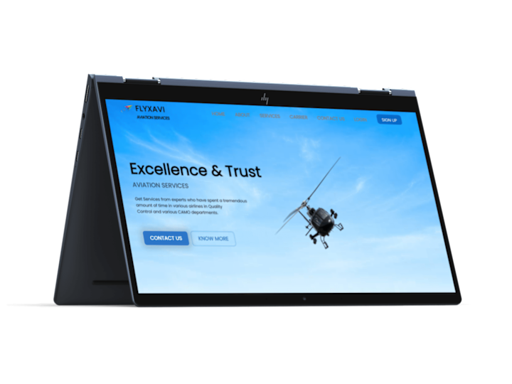 Cover image for FlyXAvi - Internal Team Saas for aviation consultants