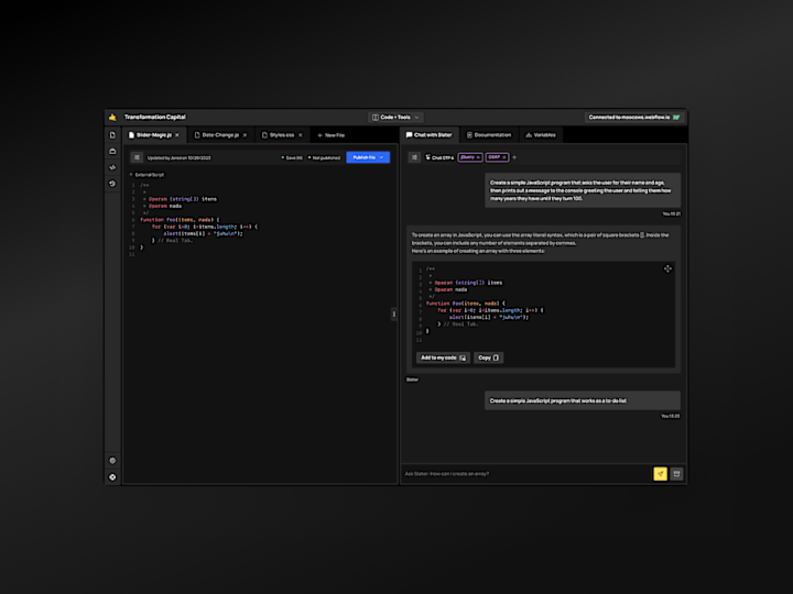 Cover image for Slater App