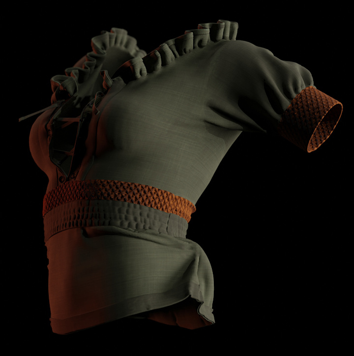 Cover image for Marvelous Designer - Medieval Style Blouse