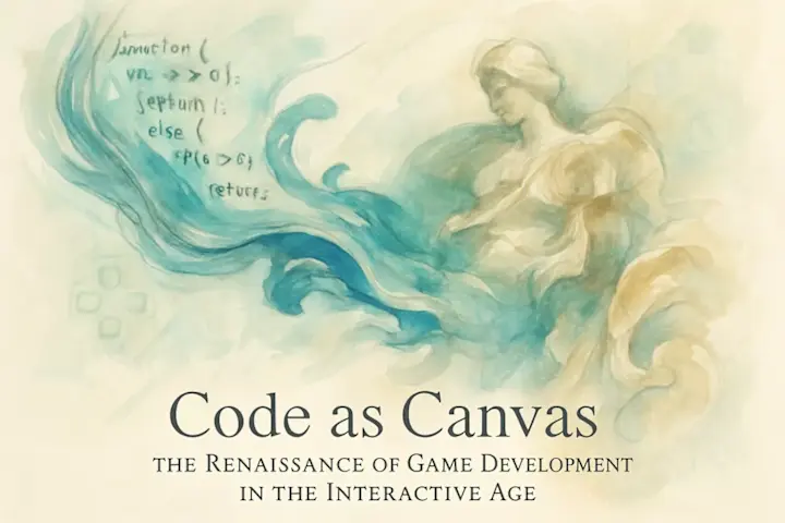 Cover image for Code as Canvas: The Renaissance of Game Development in the Interactive Age
