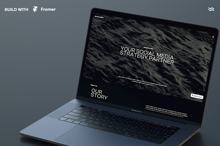 Cover image for Social Media Agency Template in Framer