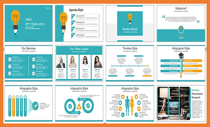 Cover image for I will create  fast modern PowerPoint presentation...
