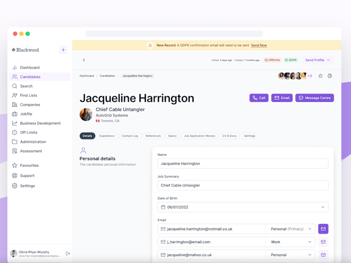 Cover image for Case Study: Modernising & Simplifying a legacy recruiting app