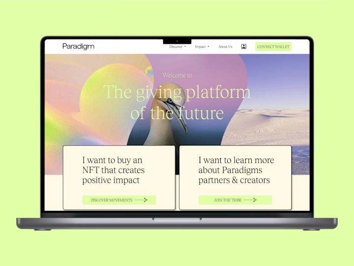 Cover image for Paradigm NFT