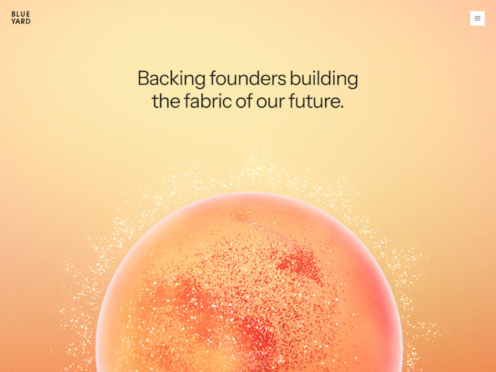 Cover image for BlueYard Venture Capital Firm Website Design