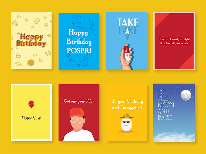 Cover image for Quirky greeting cards
