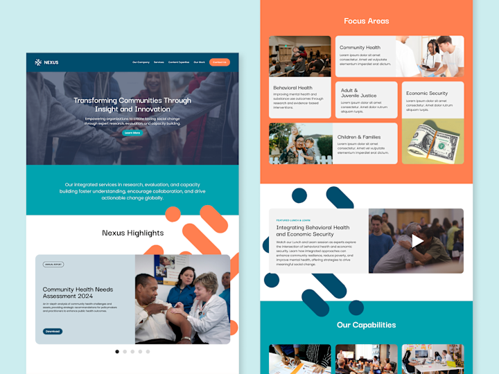 Cover image for Non-Profit Website Design