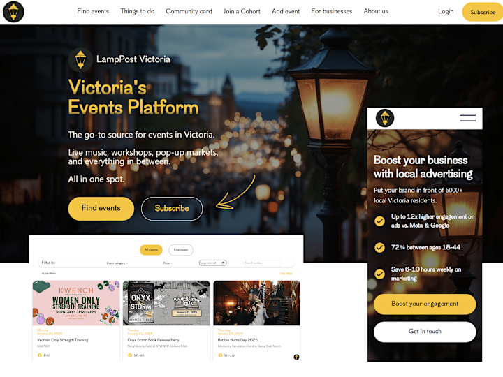 Cover image for LampPost Victoria