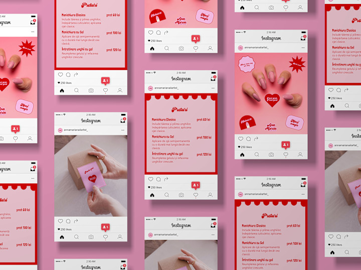 Cover image for Ana Maria Nails Corner / Visual and Brand Identity