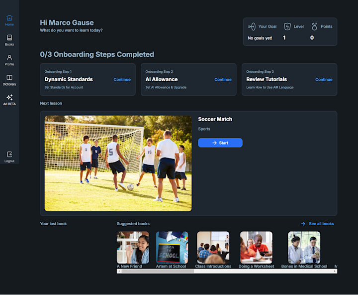 Cover image for Tailored Learning Paths for Student Success | Airlanguage.io