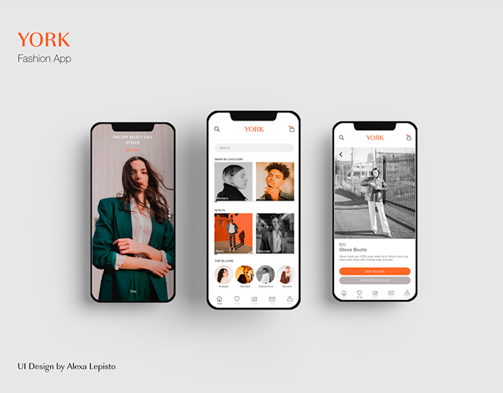 Cover image for YORK - Fashion App
