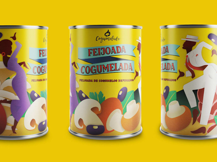 Cover image for Feijoada Cogumelada - Packaging and label design
