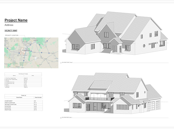 Cover image for Complete Architectural Plan with 3D Modeling
