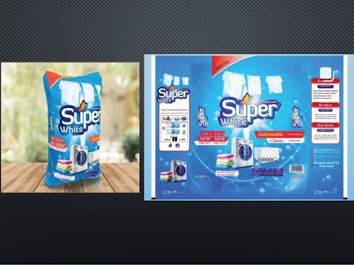 Cover image for A package Design for Laundry Powder