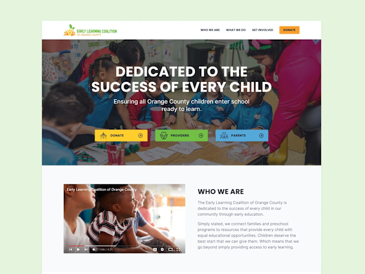 Cover image for Early Learning Coalition