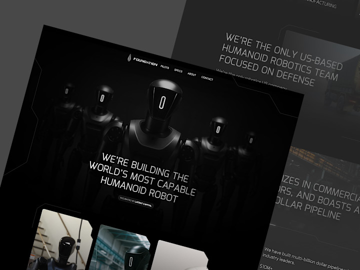 Cover image for Foundation Landing Page