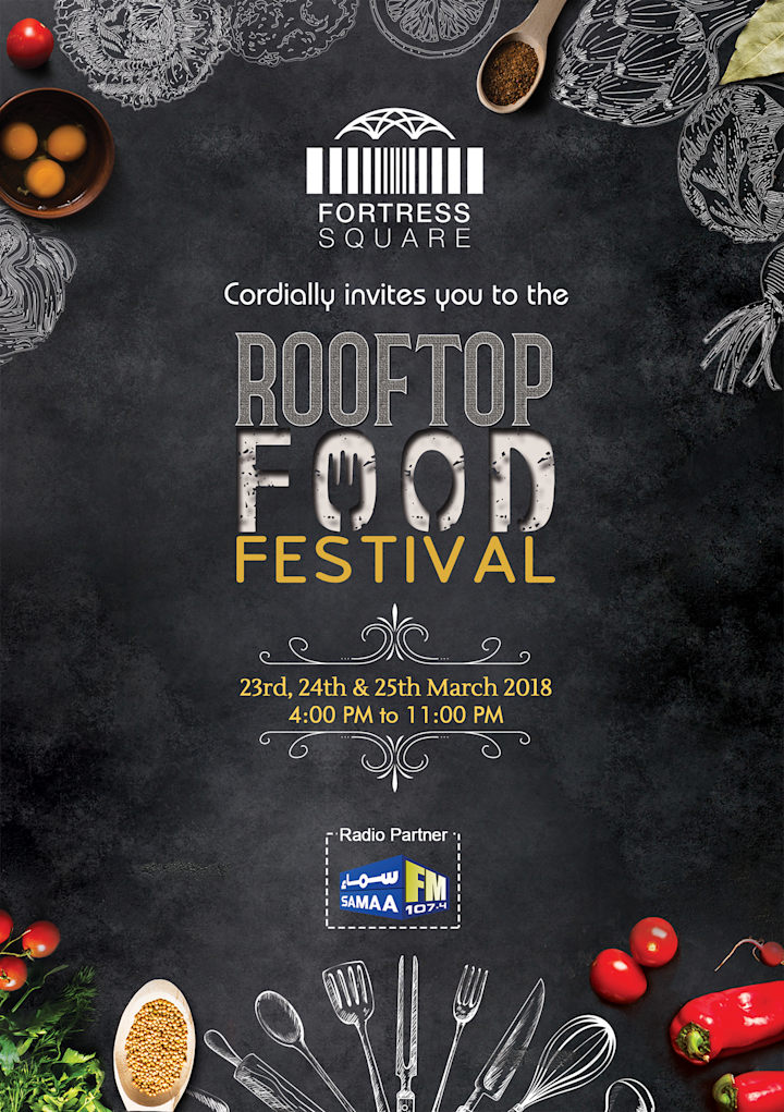 Cover image for BRANDING OF FORTRESS SQUARE ROOFTOP FOOD FESTIVAL