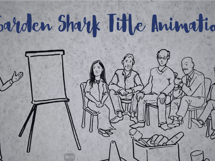 Cover image for 2D Animation | Garden Shark documentary