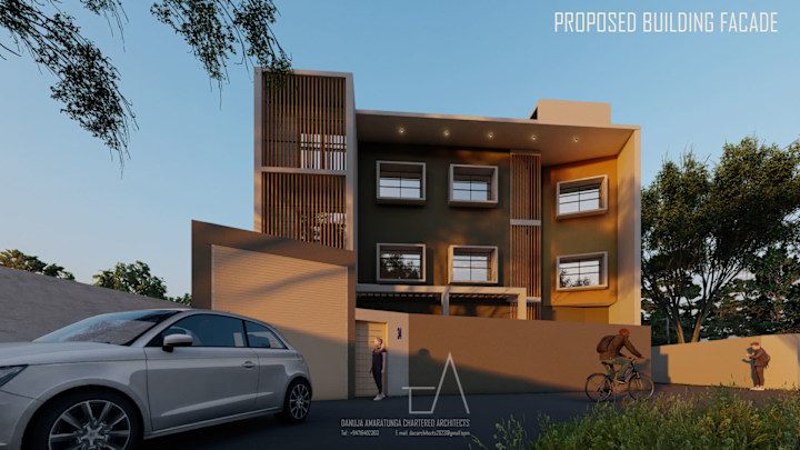 Cover image for Facade upliftment and rooftop design