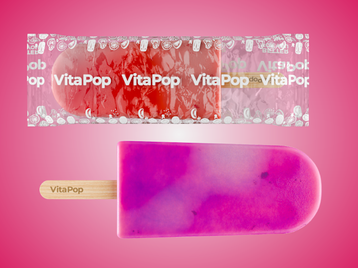 Cover image for 3D popsicle, Branding & Packaging Design