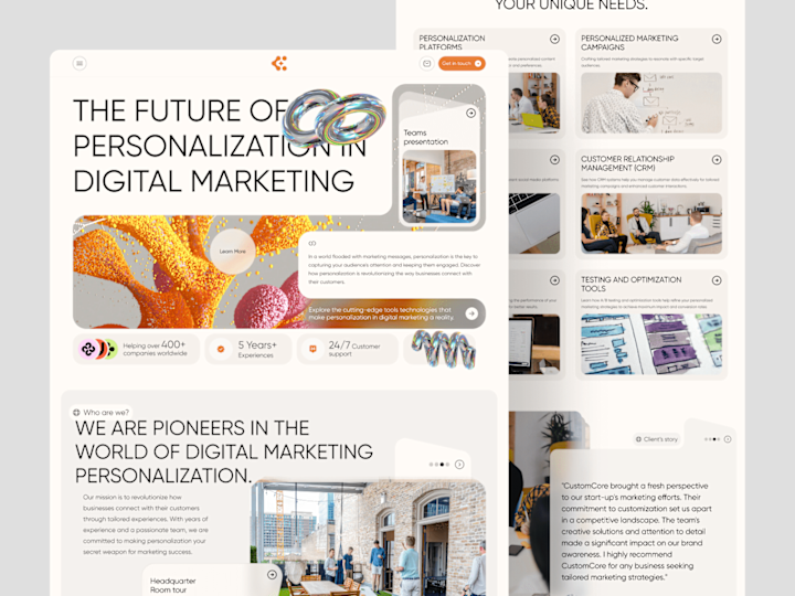 Cover image for ❖ Big Scale Multi-Page Framer Website Development ❖